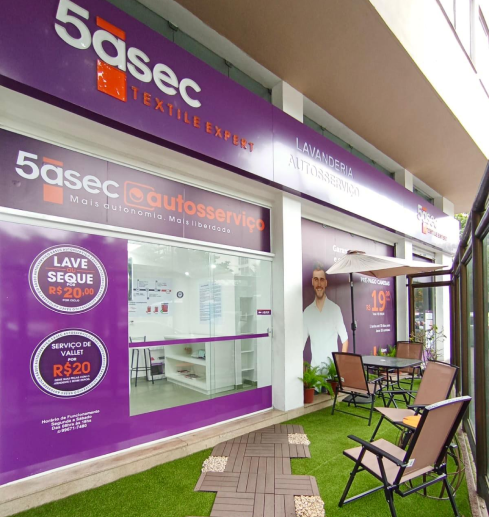 Área de espera do 5asec Autosserviço